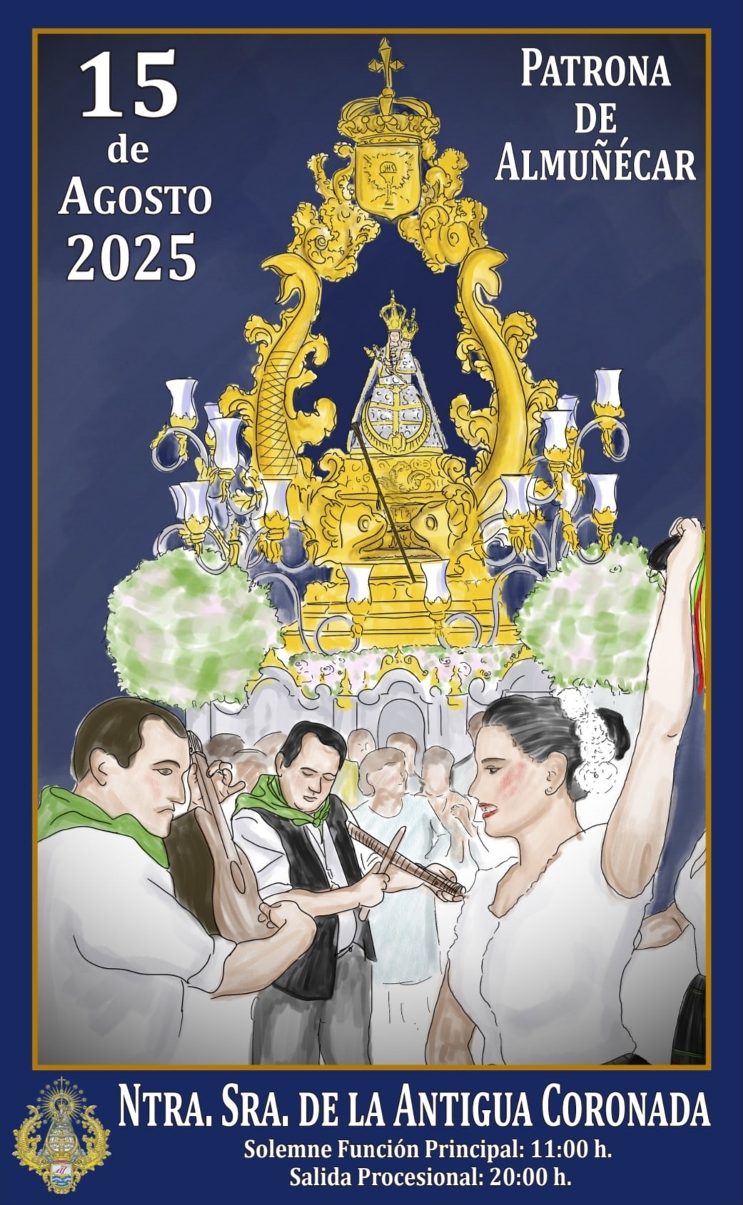 Fiestas patronales en honor de Nuestra Señora de la Antigua 2025 Almuñécar
